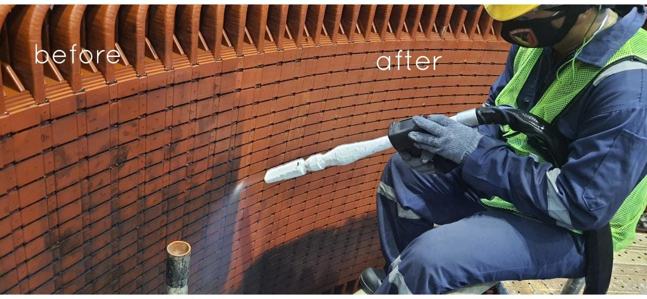 DRY ICE CLEANING ROTORSTATOR GENERATOR PT Dwi Mutiara Sejahtera